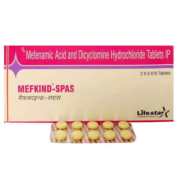 mefkind spas tablet 10's
